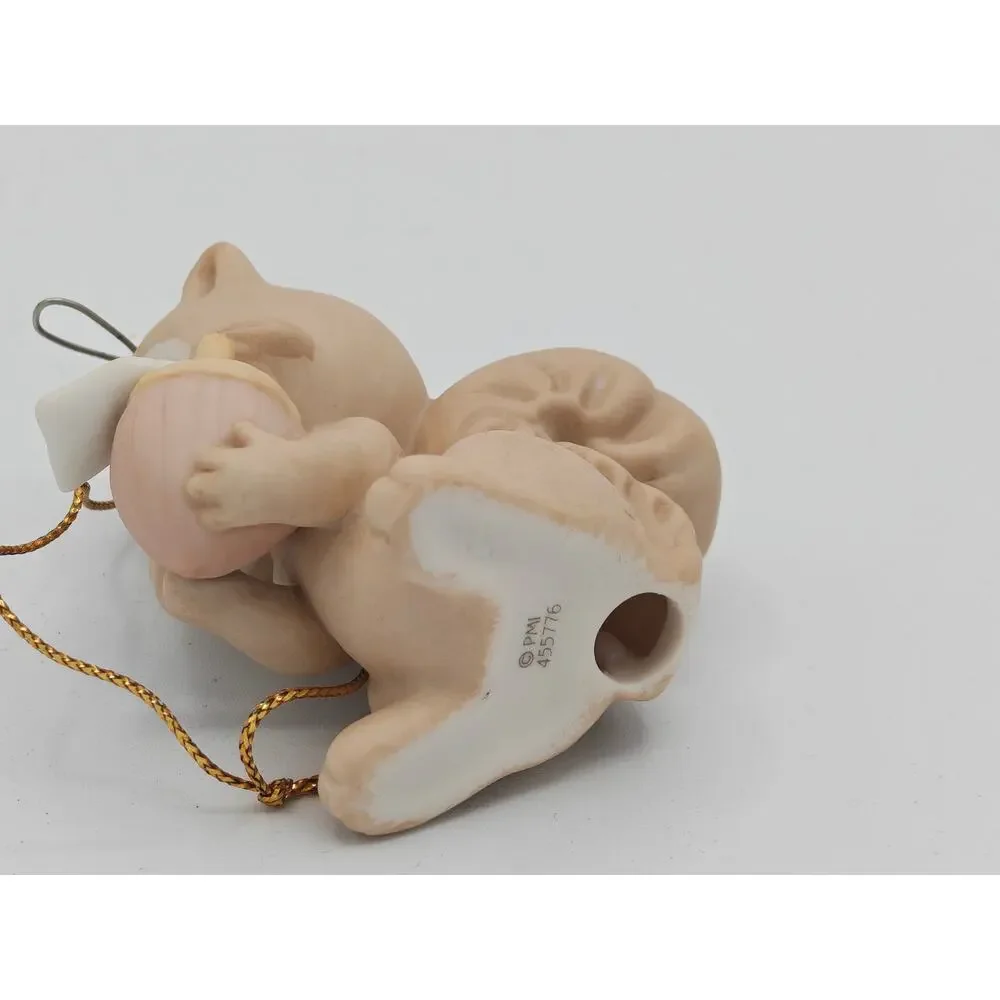 Precious Moments 455776 I'm Just Nutty About The Holidays Enesco Figurine 1998